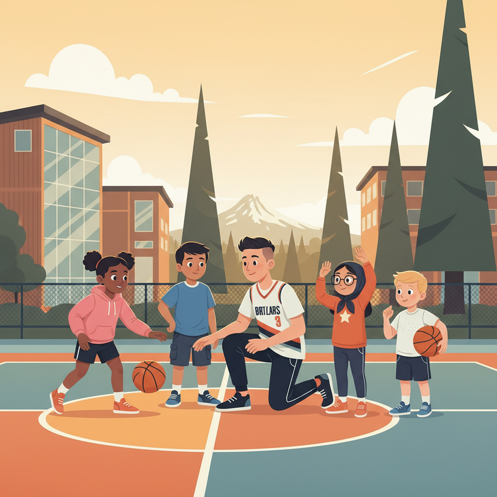 Coaching young players